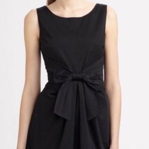 Kate Spade little black dress with bow detail
